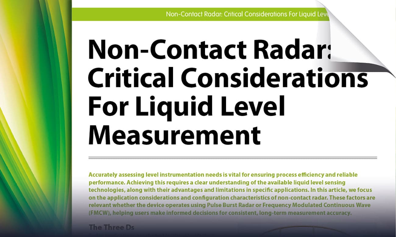 0082 non contact radar