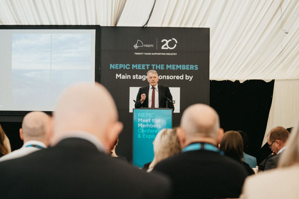 Daren Smith speaking at Meet the Members 2025