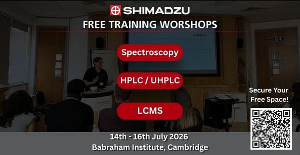 FREE Shimadzu Training Courses: Spectroscopy, HPLC/UHPLC & LCMS – 14th-16th July 2026